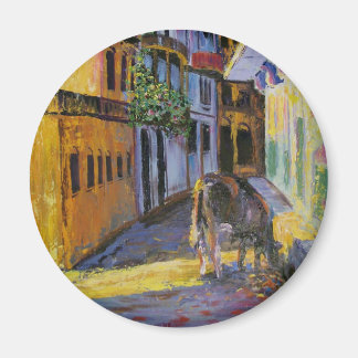 Imã Vaca de pastagem