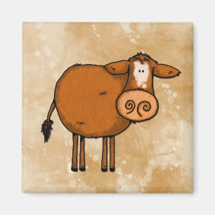 Imã vaca do amor da paz