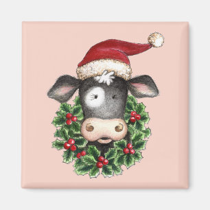 Imã Vaca do Natal - ímã