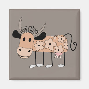 Imã Vaca ilustrada