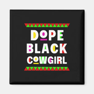 Imã Vaca Negra de Drogas Cowgirl Montada História Negr