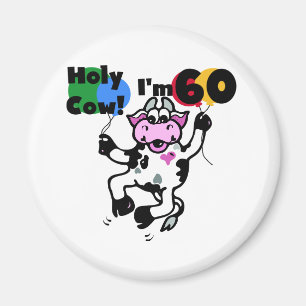 Imã Vaca santamente eu sou 60 camisetas e presentes