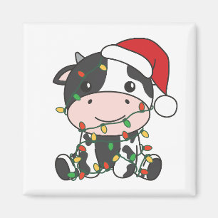 Imã Vacas de Natal de Inverno