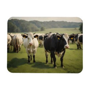 Ímã Vacas num campo