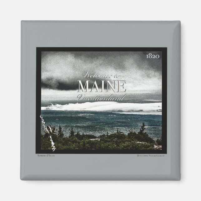 Imã Vacationland, Maine (Frente)