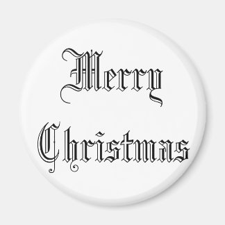 Imã Vacker vit magnet " God Jul"