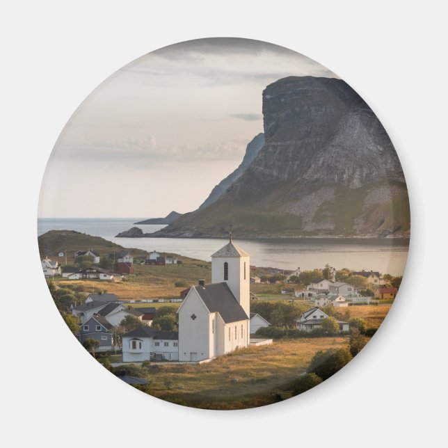 Imã Vaeroy Lofoten Islands Noruega (Frente)