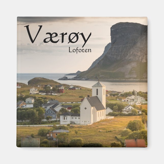 Imã Vaeroy Lofoten Islands Noruega (Frente)
