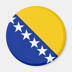 Imã VAGABUNDOS da bandeira de Bósnia e de Herzegovina