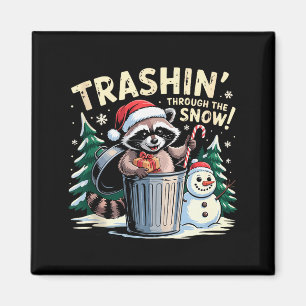 Imã Vagando pela Neve Natal Raton Funil Roupa H