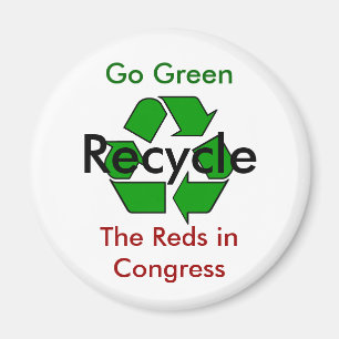 Imã Vai o verde - recicl os vermelhos no congresso