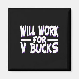 Imã Vai Trabalhar Por V Bucks Design Gamer Jovem Diver