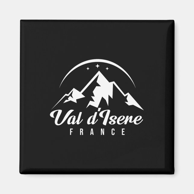 Imã Val D'isere France Ski Resort Skiting Snowboard (Frente)