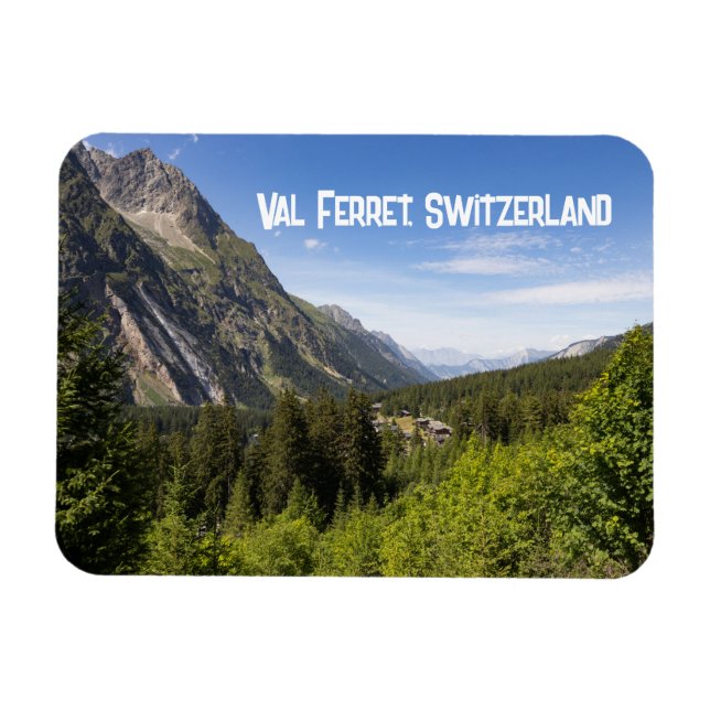 Ímã Val Ferret, em Valais, Suiça (Horizontal)