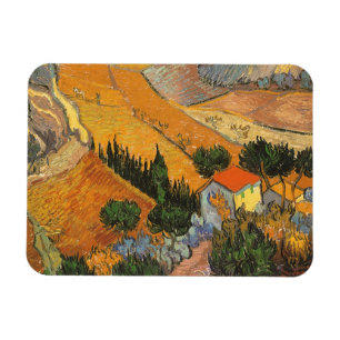 Ímã Vale com o Plowman por Vincent van Gogh