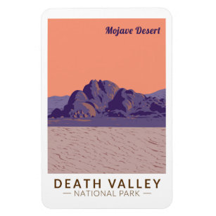 Ímã Vale da Morte Parque Nacional do Deserto de Mojave