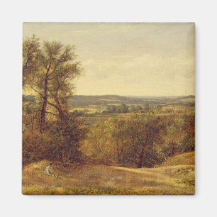 Imã Vale de John Constable Dedham, c.1802 (óleo no