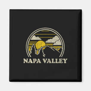 Imã Vale de Napa Califórnia Ca Camiseta Vintage Caminh