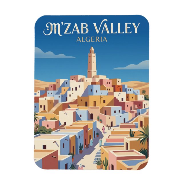 Ímã Vale do M'Zab Argélia (Vertical)