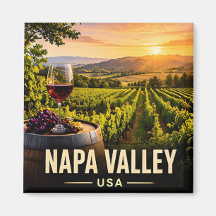 Imã Vale do Napa Califórnia EUA País do Vinho 🍇