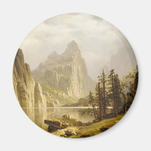 Imã Vale do Yosemite do Rio Bierstadt Albert Merced