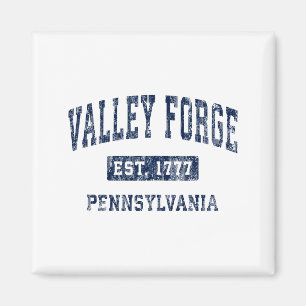 Imã Vale Forge Pensilvânia Pa Antigo Estabelecido P