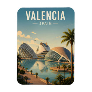 Ímã Valência Espanha Costa Mediterrânea Cidade Antiga