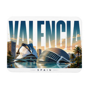 Ímã Valência Espanha Histórico Viagem pela Cidade Espa