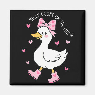Imã Valentine Ganso Bobo à Solta Coquete Laço Gi