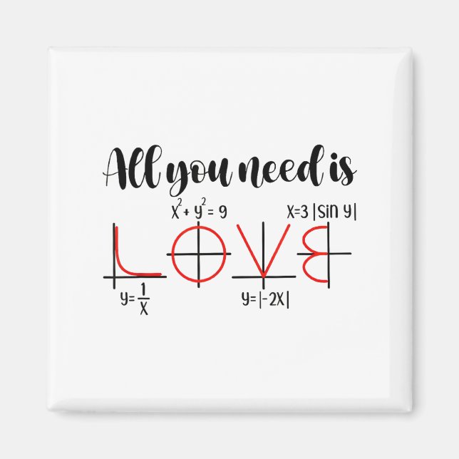 Imã Valentine Math Humor For Teachers Students  (Frente)