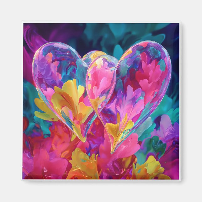 Imã Valentine’s Day Magnet | Romantic, Cute  (Frente)