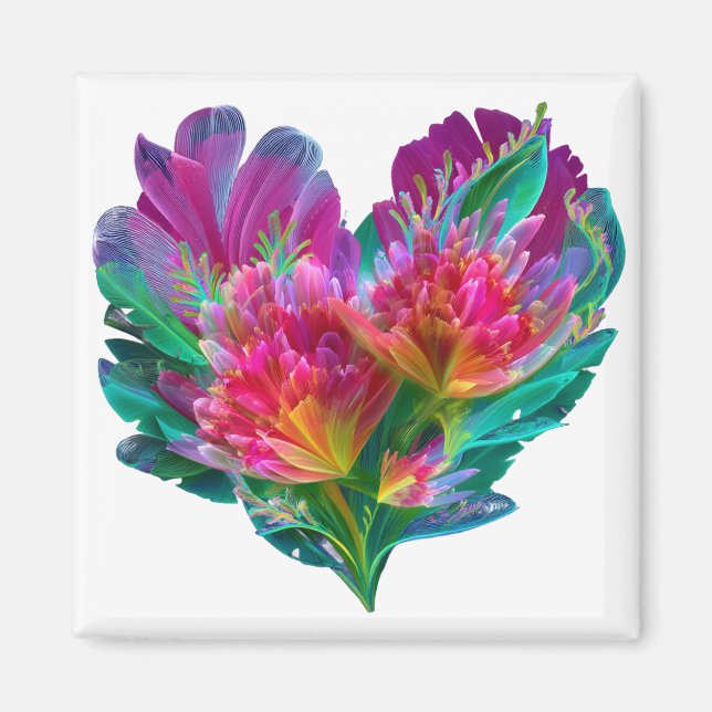 Imã Valentine’s Day Magnet | Romantic, Cute  (Frente)