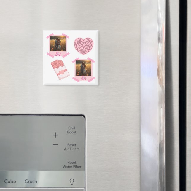 Imã Valentine’s Day Personalized Magnet (In Situ (Fridge))