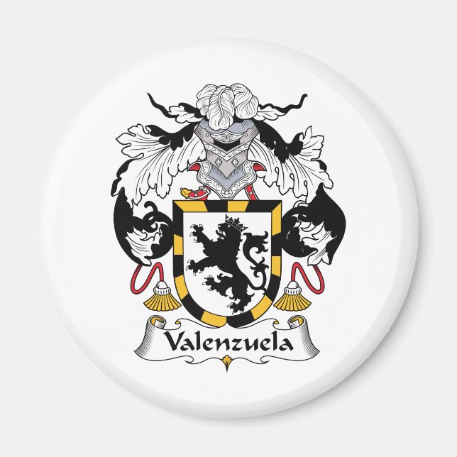 Imã Valenzuela Family Crest (Frente)