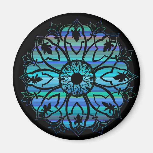 Imã Valium Pane Midnight Magnet (Frente)