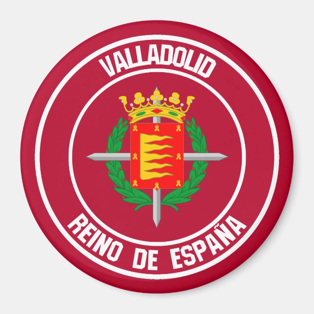 Imã Valladolid Round Emblem (Frente)