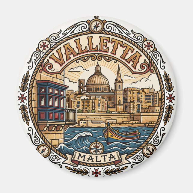Imã Valletta Malta (Frente)