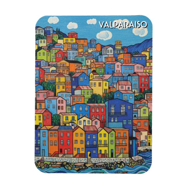 Ímã Valparaíso Chile (Vertical)