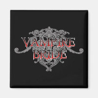 Vamire Bride Magnet