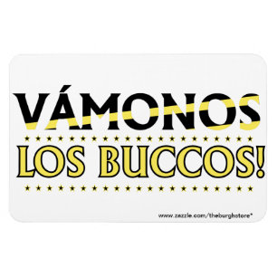 Ímã VAMONOS Los Buccos! Ímã! com endereço XL da loj