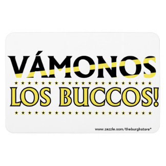 Ímã VAMONOS Los Buccos! Magnet! com endereço de armaze