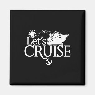 Imã Vamos Cruise Masculina Crianças Vacinas Verão