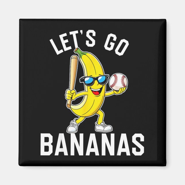 Imã Vamos de banana  (Frente)