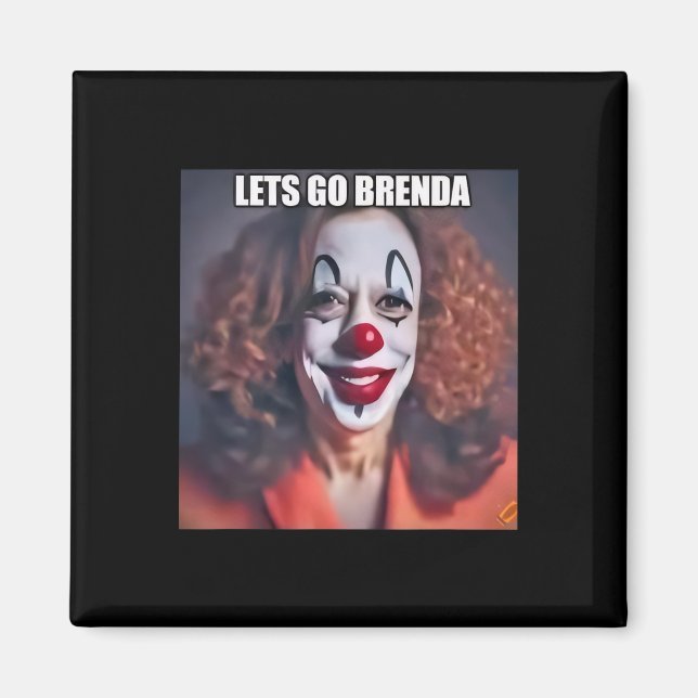 Imã Vamos de Palhaços Brenda 1 (Frente)