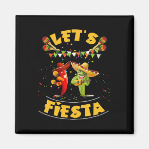 Imã Vamos Engraçado Fiesta Cinco De Mayo Men Women Kid