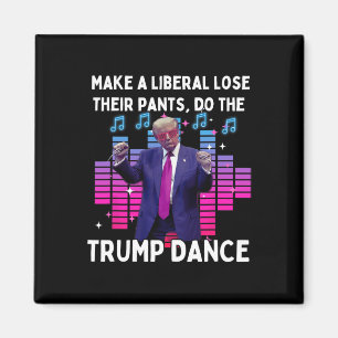 Imã Vamos Fazer O Trump Dance - Família Trump Presente