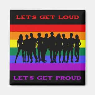 Imã Vamos ficar loucos, vamos ter orgulho LGBTQ