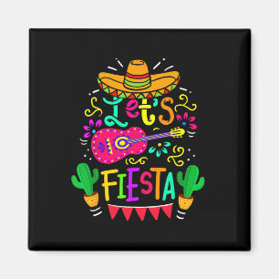 Imã Vamos Fiesta Cinco De Mayo Partido Mexicano Guitar