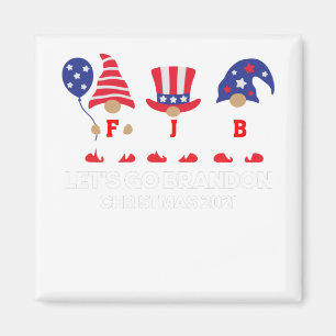 Imã Vamos Go Brandon Gnomo Feliz Natal 2021