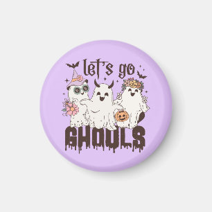 Imã Vamos Go Ghouls Halloween